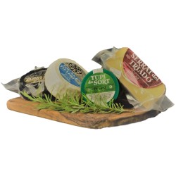 Cesta Selección de Quesos Artesanales