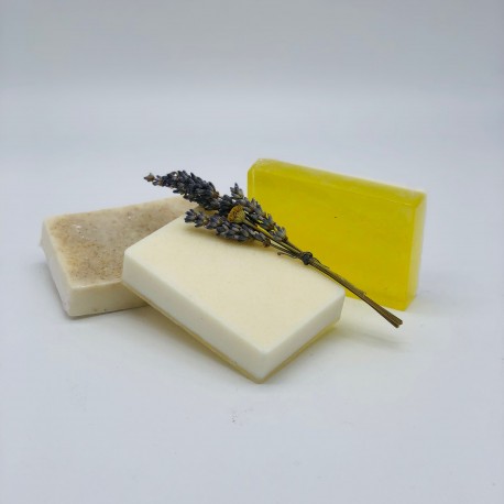 Bars of Natural Soap Oil